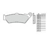 Preview image for Brembo S.p.A. Street Sintered Metal Brake pads - 07BB03LA