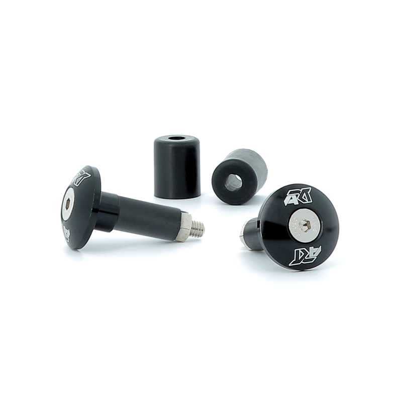 ART Bar End Ø12-18mm Black, black