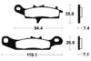 Preview image for TECNIUM ATV Sintered Metal Brake pads - 01624798
