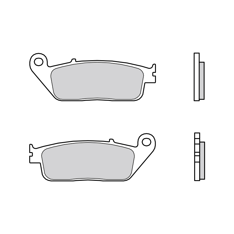 Brembo S.p.a. Unisex Road/Sport Sinter Brake Pads - 07Ho30sr