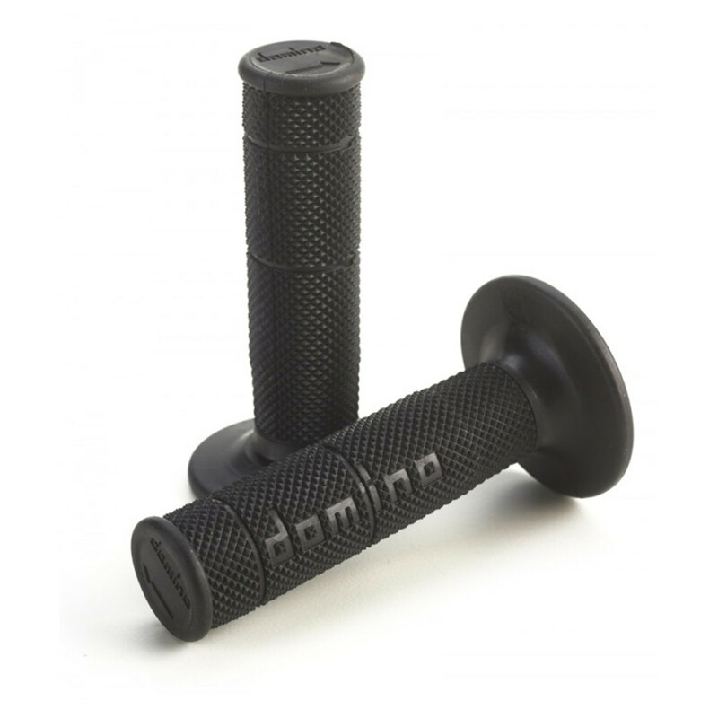 DOMINO Cross Enduro Grips No Waffle, black, black