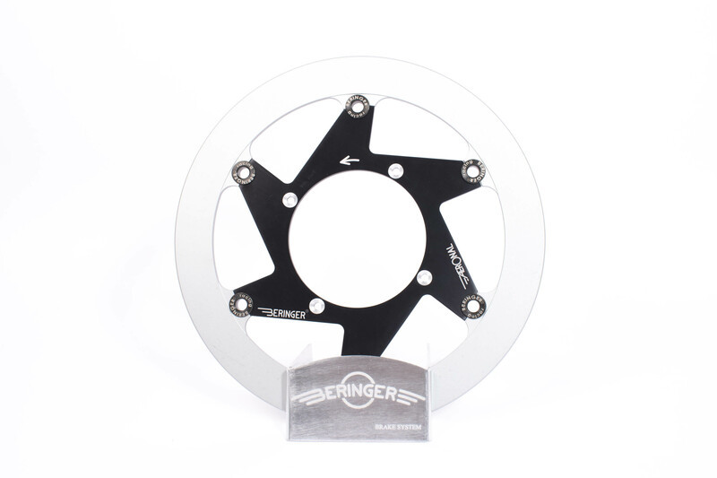 Beringer Aeronal Round Floating Brake Disc - Black
