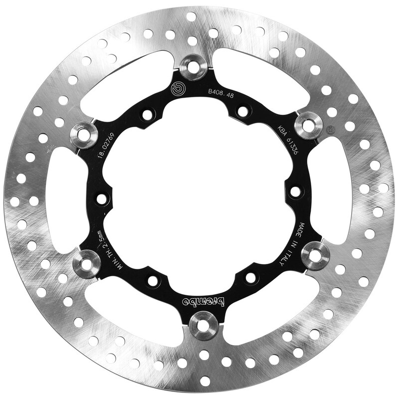 Brembo S.p.a. Unisex Serie Oro Round Floating Brake Disc