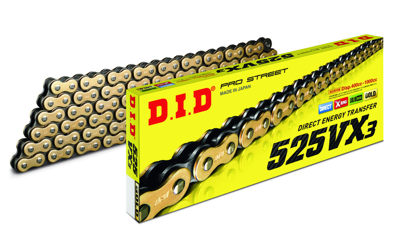 D.i.d Unisex 525Vx3 X-Ring Drive Chain 525