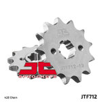 JT SPROCKETS Piñón de acero estándar 712 - 428