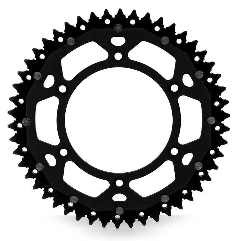 ART Dual-components Aluminium/Steel Ultra-Light Self-Cleaning Rear Sprocket 210 - 520