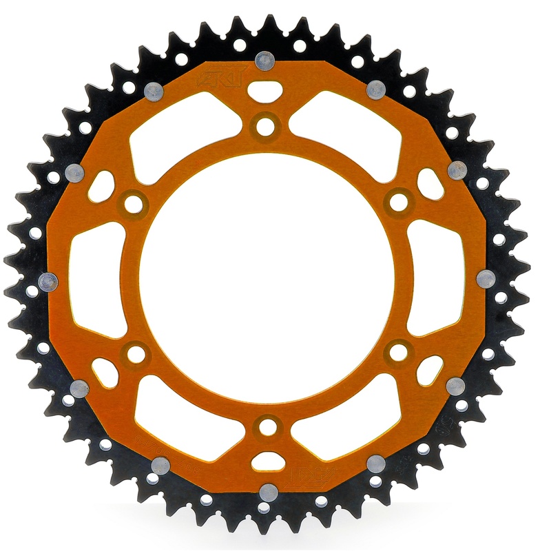 ART Dual-components Aluminium/Steel Ultra-Light Self-Cleaning Rear Sprocket 897 - 520