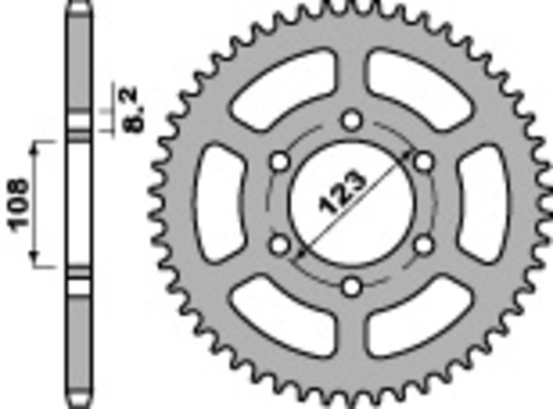 PBR Couronne acier standard 4607 - 428
