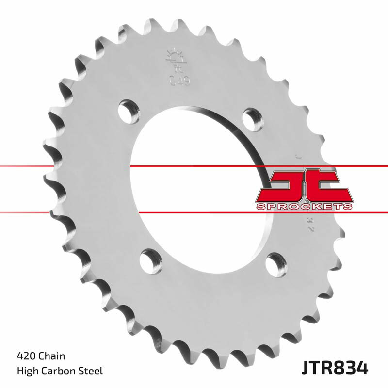 JT SPROCKETS Steel Standard Rear Sprocket 834 - 420