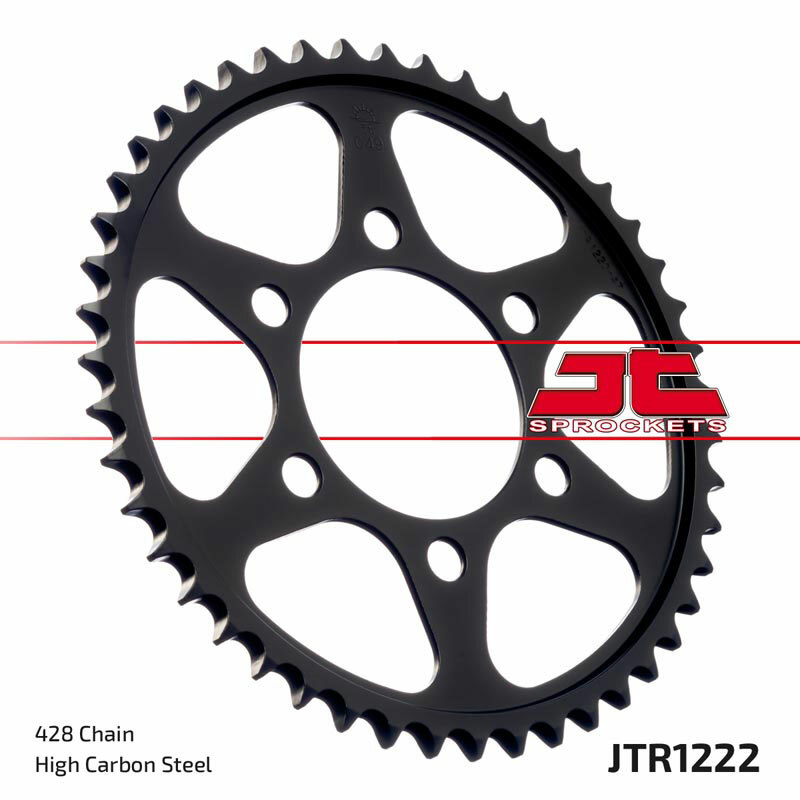 JT SPROCKETS Couronne acier standard 1222 - 428