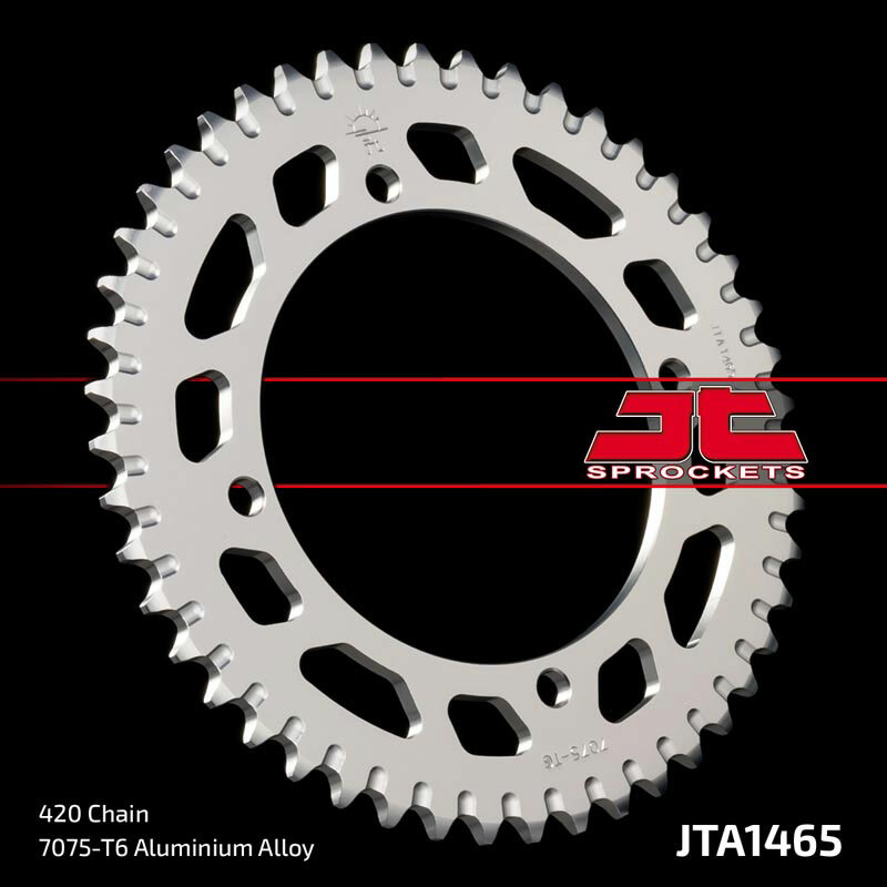JT SPROCKETS Aluminium Ultra-Light Self-Cleaning Rear Sprocket 1465 - 420