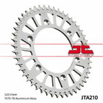 JT SPROCKETS 超轻防泥铝表冠 210 - 520