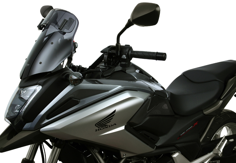 MRA Variotouring VT Windshield with spoiler - Honda NC 750 X/XA/XD