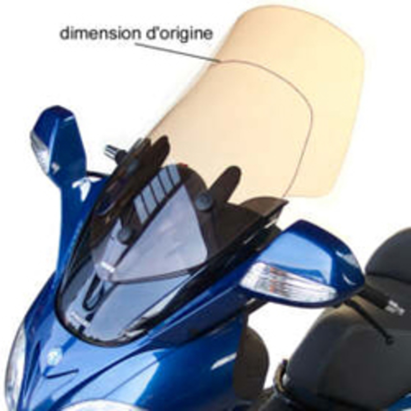 V PARTS High Protection Windshield Clear Piaggio X9 125/250, transparent, transparent