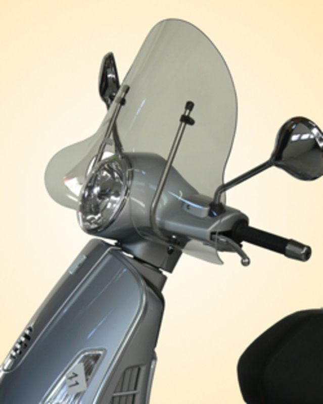 V PARTS Standard Windshield Clear Piaggio Vespa, transparent, transparent
