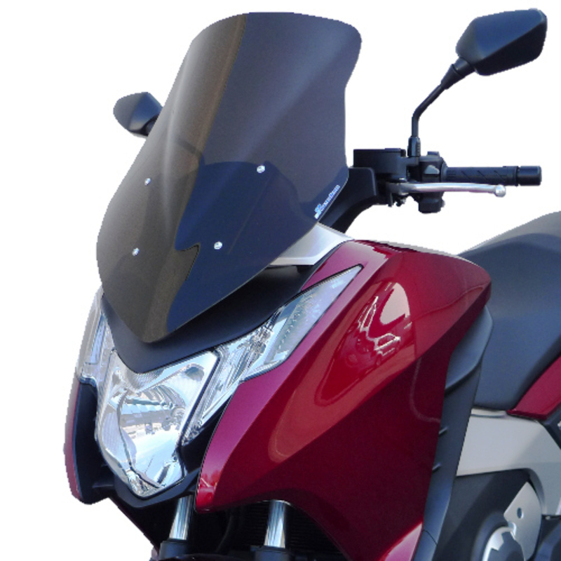 V PARTS Standard Windshield Smoked Black Honda NC 700 Integra, transparent, transparent