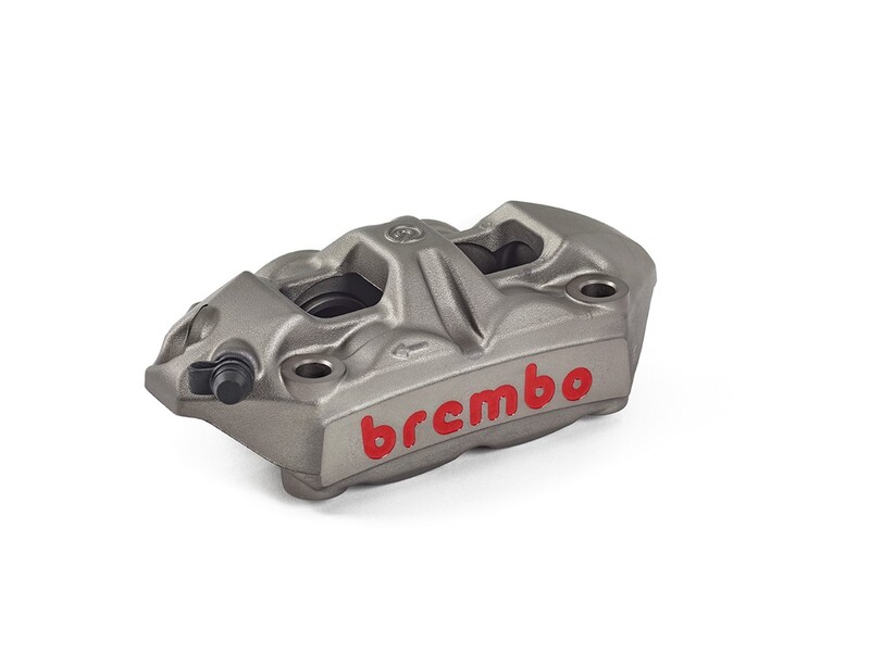 Brembo S.p.A. Etrier de frein avant gauche M4 titane Ø34mm