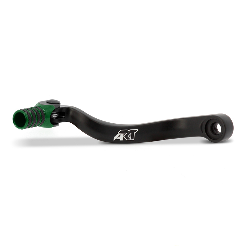 A.R.T. Selector de marchas alu verde Kawasaki KX450F