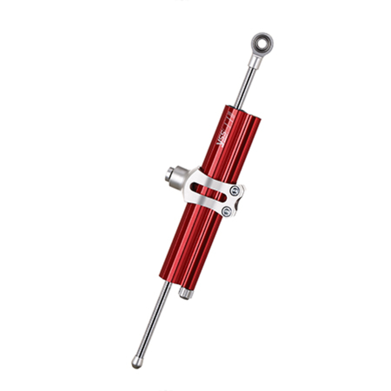 YSS Steering Damper Stroke 90 Red, black, black