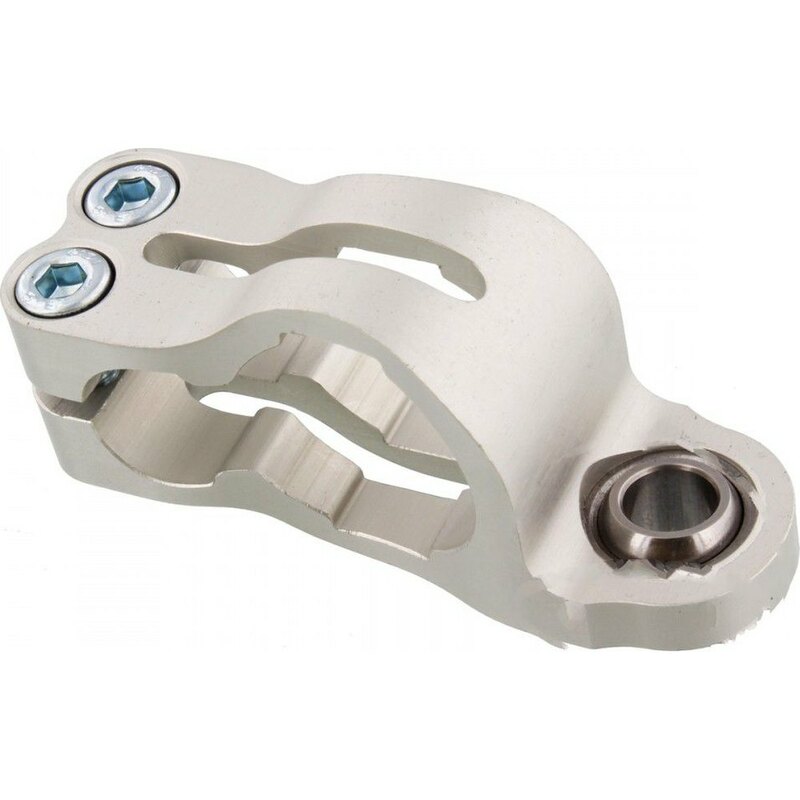 YSS Fixation amortisseur de direction type A 16/8 platinium, taille 40 mm