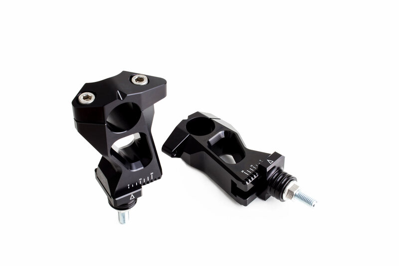 GILLES TOOLING 2DGT Adjustable Bar Mounts Black, black