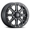 ITP Nopeus 14x7 4x137 5+2 vanne (+40mm) mattamusta/kiillotettu
