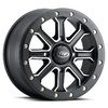 Preview image for ITP Velocity Wheel 14x7 4x156 5+2 (+40mm) Matte Black/Polished