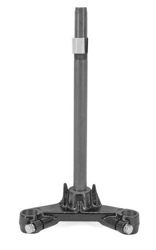 V PARTS Triple Clamp Black, black