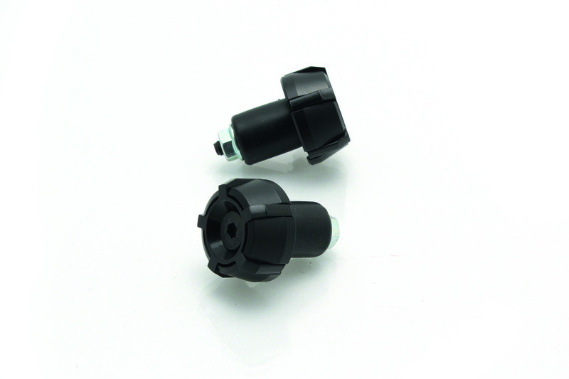 V PARTS Spark Ø18mm Bar Ends Black/Black, black