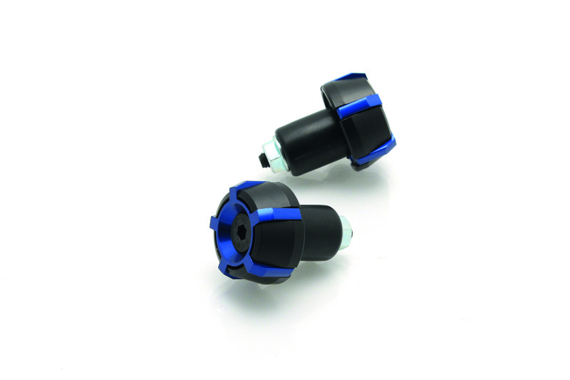 V PARTS Spark Ø18mm Bar Ends Black/Blue, black