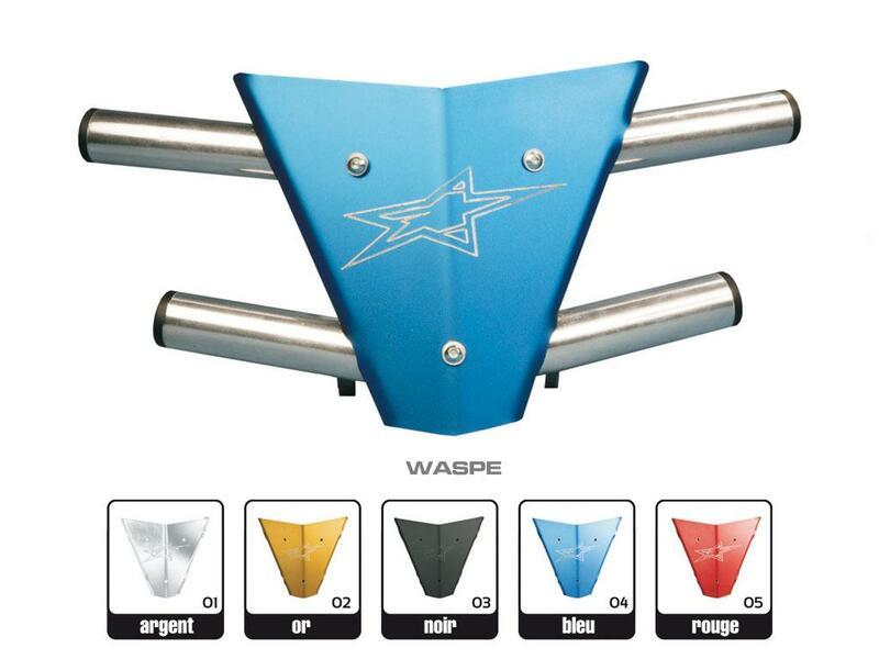 Cross-Pro Zderzak Waspe aluminium - Yamaha YFM350X Warrior