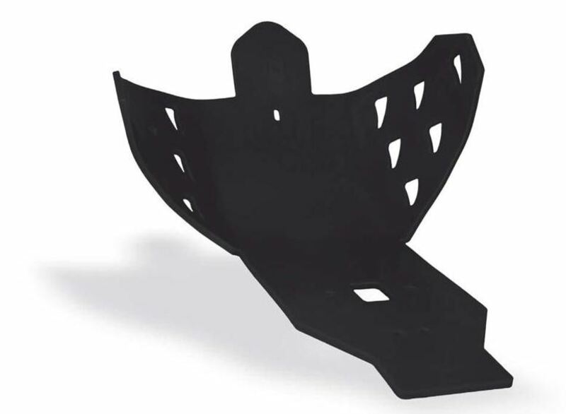 CROSS-PRO Enduro/GP Skid plate - HDPE 6mm Yamaha WR250F, black, black