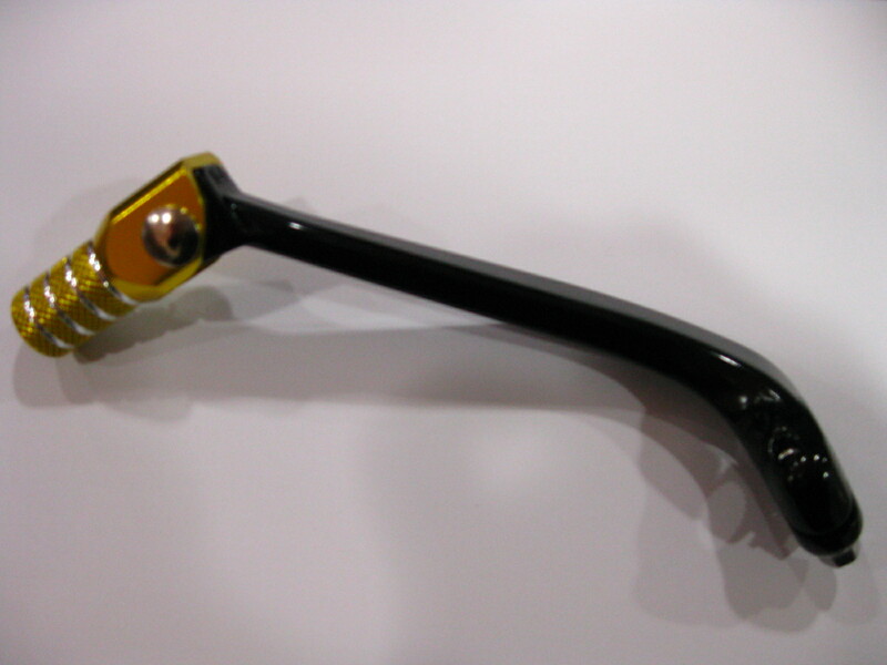 BIHR Shift Lever Forged Aluminium Black w/ Yellow Tip Suzuki RM-Z250, yellow