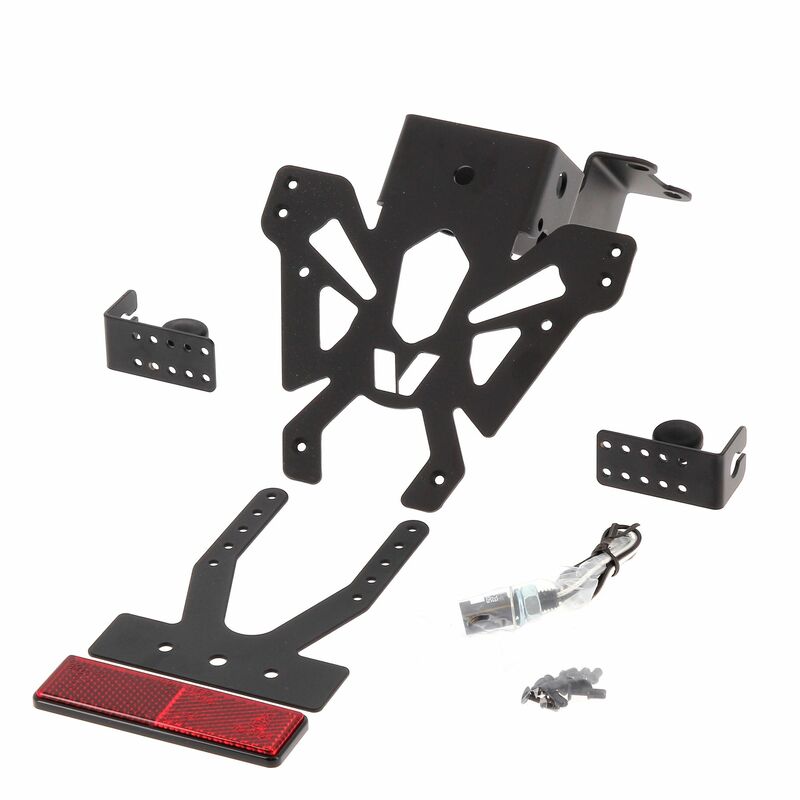 V PARTS License Plate Holder Black Yamaha MT-07, black
