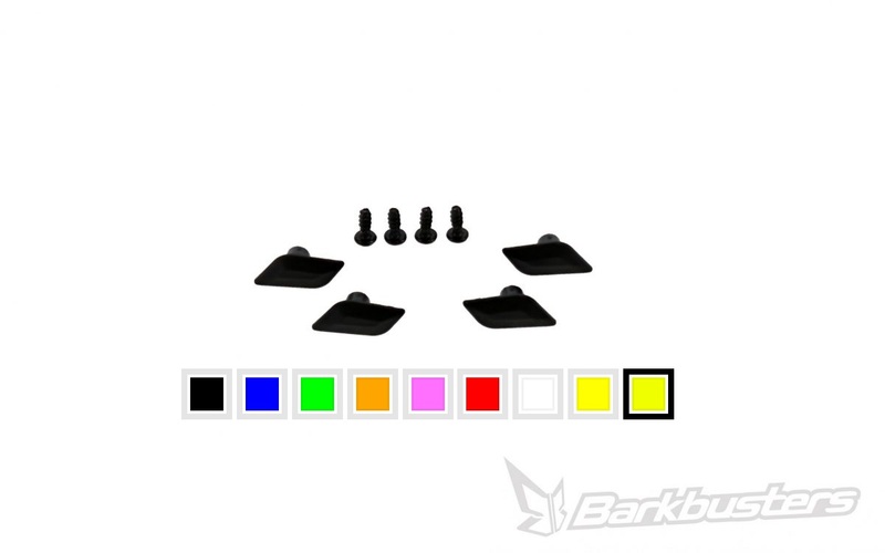 Barkbusters Unisex White Sabre Plug Set - Size 42 Mm