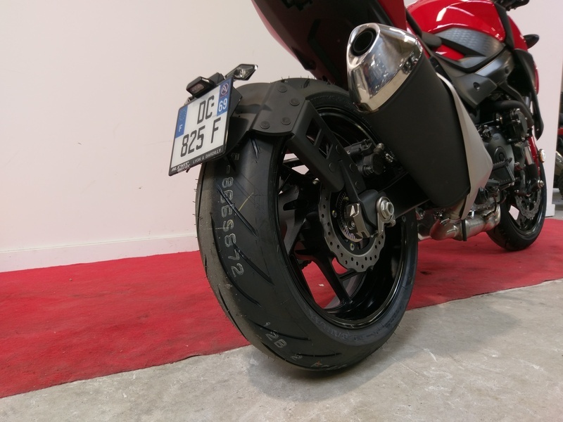 Access Design Support de plaque ''ras de roue'' noir Suzuki GSX-S750 Support de plaque d’immatriculation