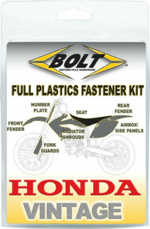 Bolt Honda CR125R plastskruesæt
