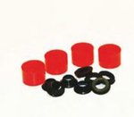XTRIG Harter roter Elastomer-PHDS-Abstandhalter