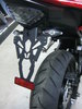Vorschaubild für V PARTS Schwarzer Honda CB500X Plattenhalter