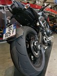 Access Design Zwarte Yamaha MT-09 "flush wheel" plaathouder Kentekenplaathouder