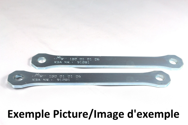 TECNIUM Kit de rabaissement de selle construction 5 + 8 - Kawasaki ER6N