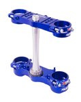 XTRIG Gabel-T-Shirt ROCS Tech blau Kawasaki KX250F/450F