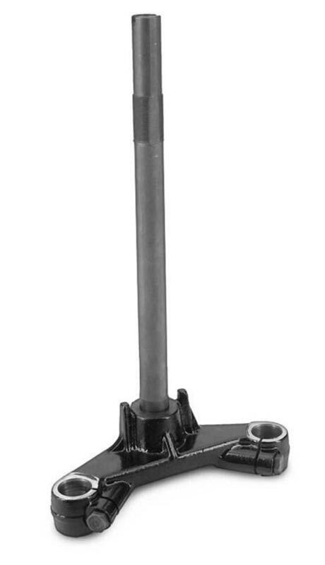 V PARTS Triple Clamp Black, black