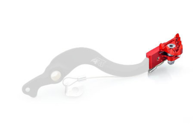 ART Replacement Tip Factory Brake Pedal Red, black, black