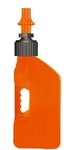 TUFFJUG TUFF JUG Fuel Can w/ Ripper Cap 10L Translucent Orange/Orange Cap