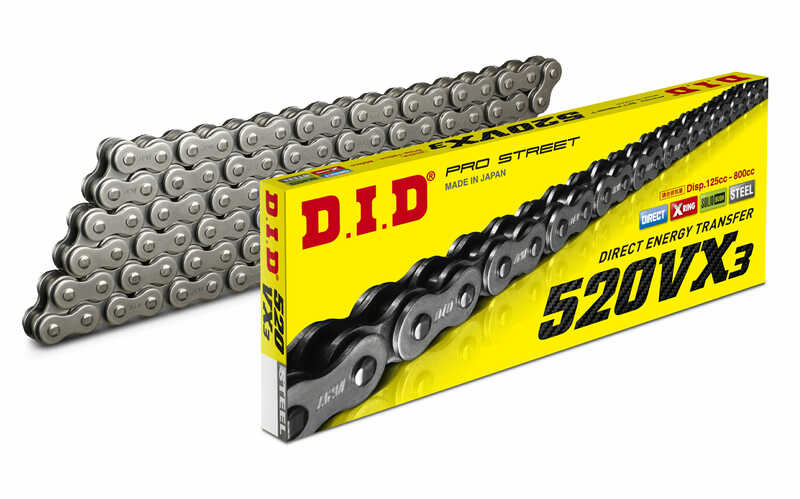 D.i.d Unisex 520Vx3 X-Ring Drive Chain 520