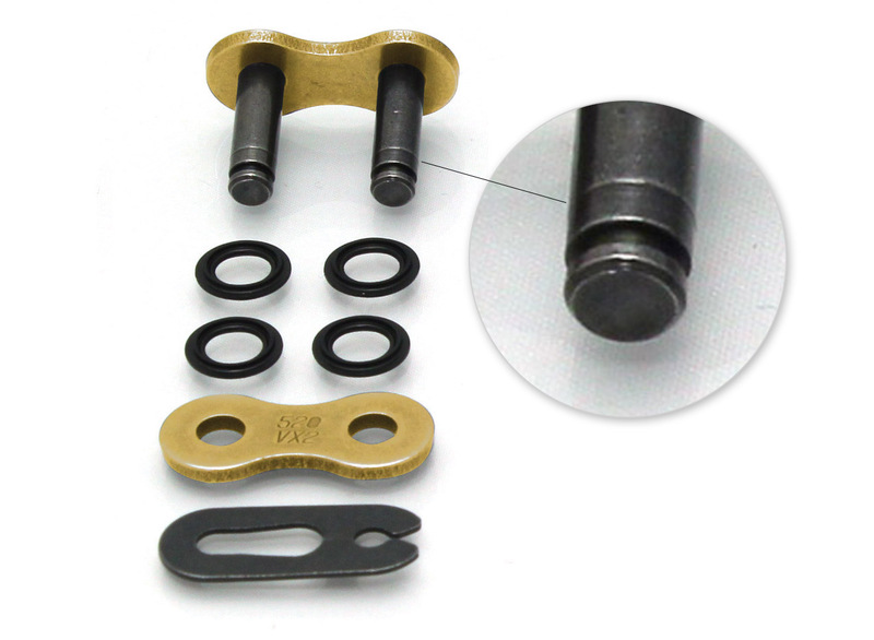 D.I.D Typ klipu klip 520VX3 X-kroužek 520