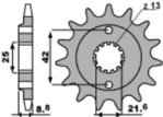 PBR Standard stål tannhjul 525 - 520
