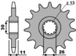 PBR Standard stål tannhjul 2091 - 525