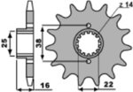 PBR Standard stål tannhjul 490 - 520
